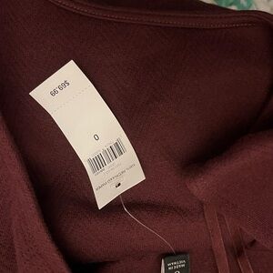 Banana Republic Rich Burgundy Mini Dress